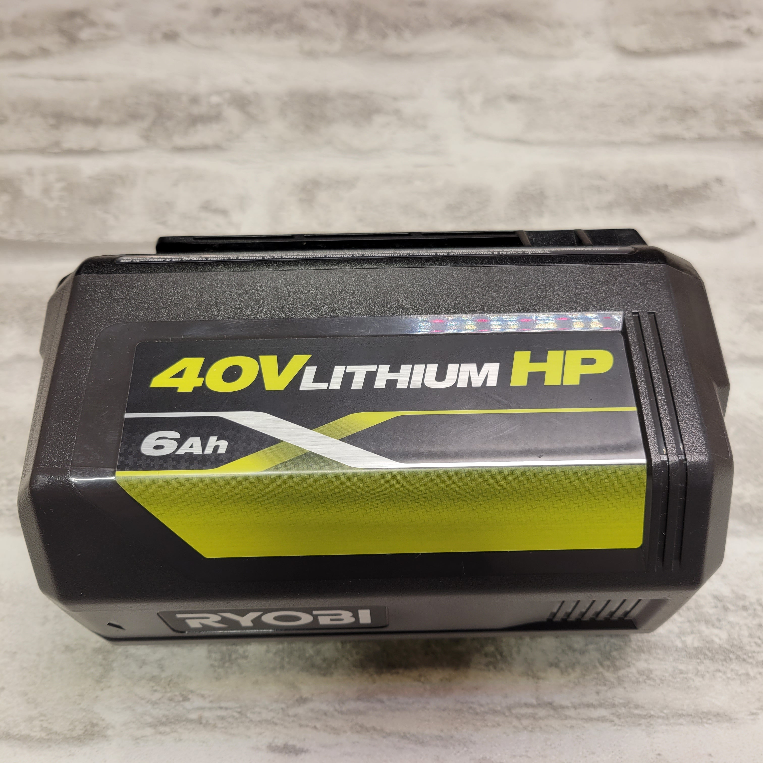 Ryobi OP40602 40V Lithium-ion 6.0 Ah High Capacity Battery (7668559020270)